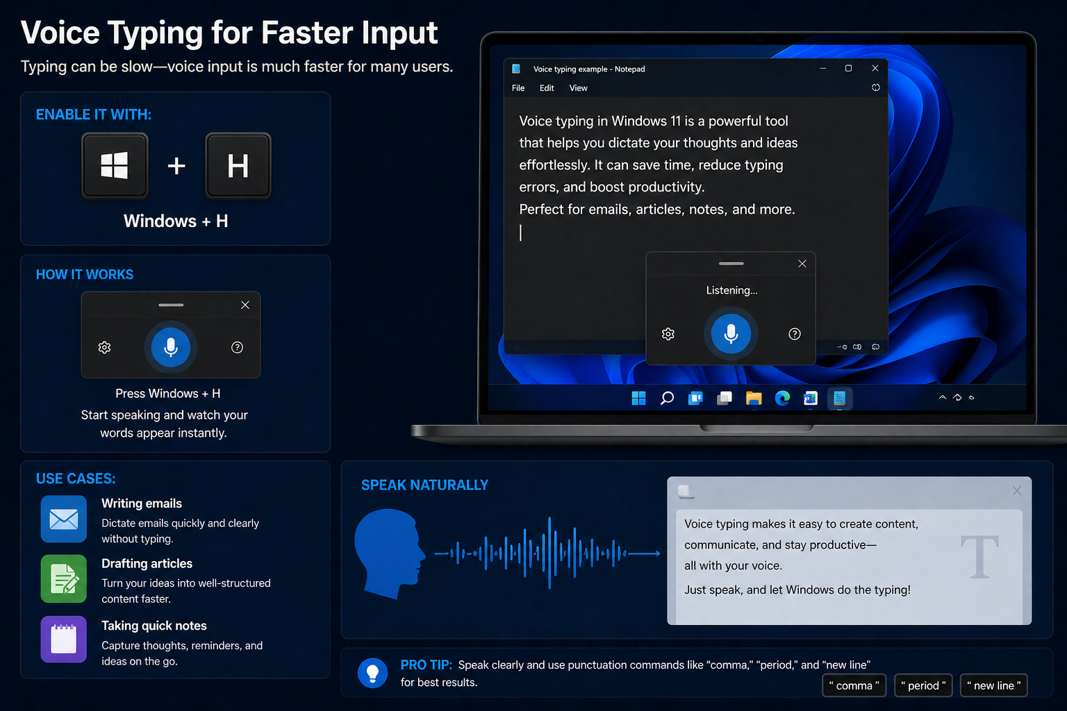 Voice Typing for Faster Input Windows 11
